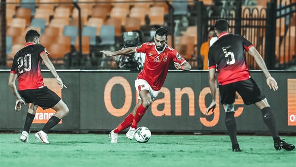 جانب من مباراة الأهلي