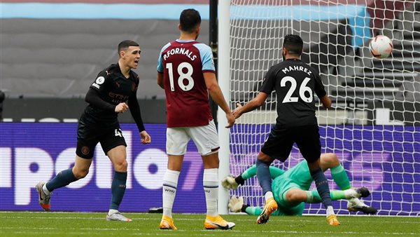 جانب من مباراة مانشستر