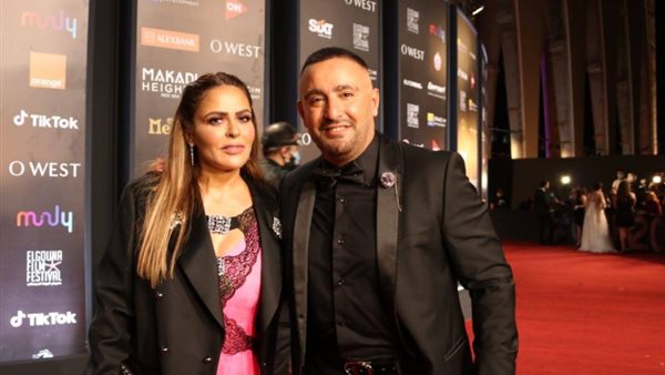 أحمد السقا وزوجته