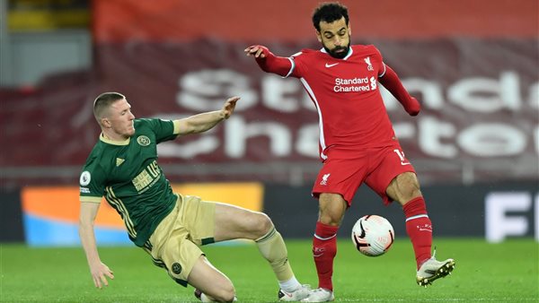 محمد صلاح في مباراة