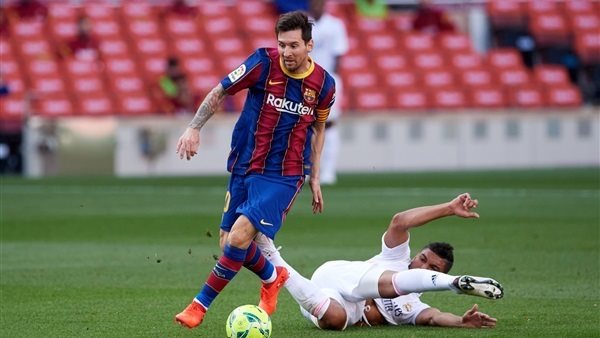 ميسي في مباراة برشلونة