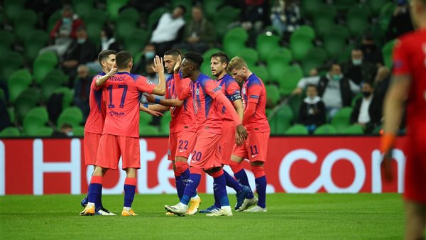 لقطة من المباراة