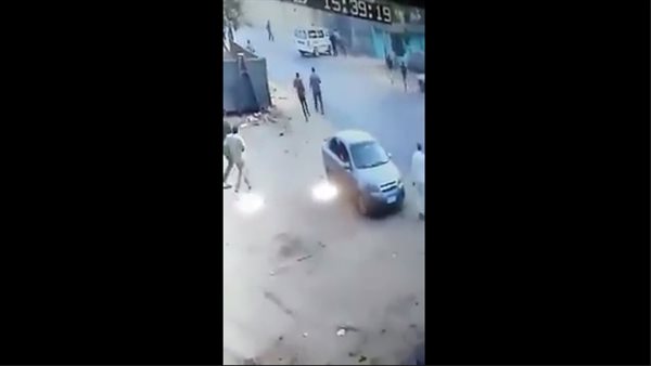 جانب من الحادث 