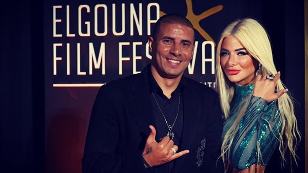 زيدان وزوجته 