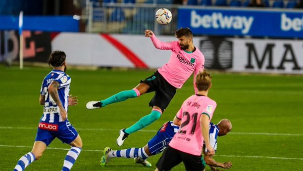 جانب من المباراة