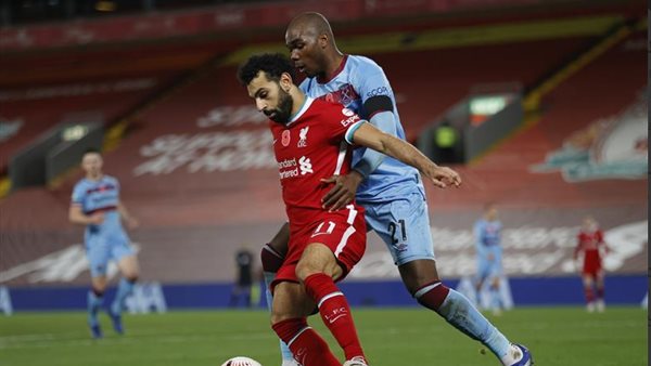 محمد صلاح في مباراة