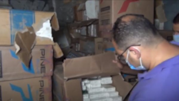 جانب من المضبوطات