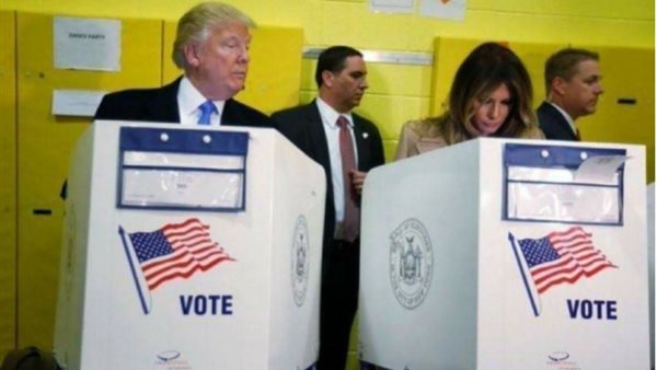 دونالد ترامب وميلانيا