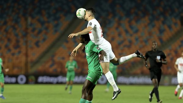 جانب من مباراة الزمالك