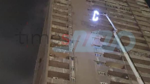 جانب من الحريق