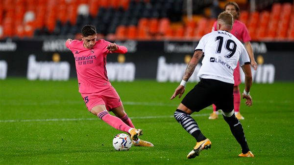 جانب من مباراة ريال