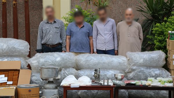 المتهمين وجانب من