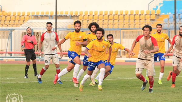 جانب من مباراة الاسماعيلي