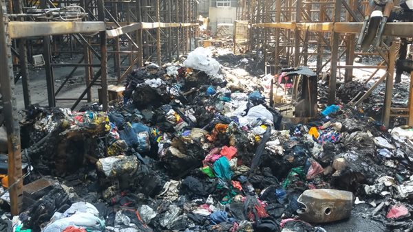 حريق المصنع