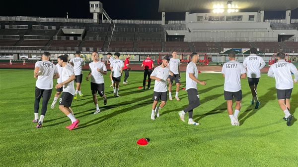 جانب من تدريبات اليوم