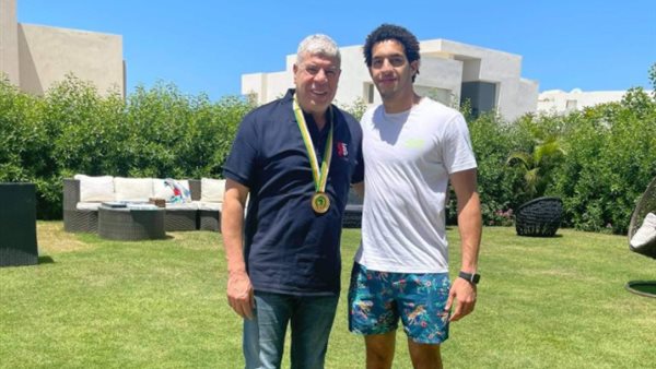 شوبير مع نجله