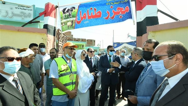 محافظ الدقهلية خلال