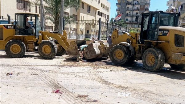 جانب من اعمال رفع