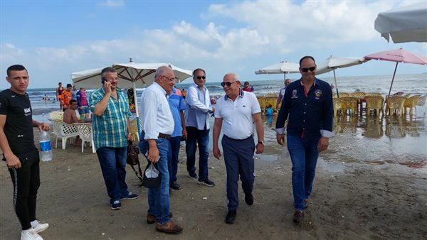 محافظ بورسعيد خلال