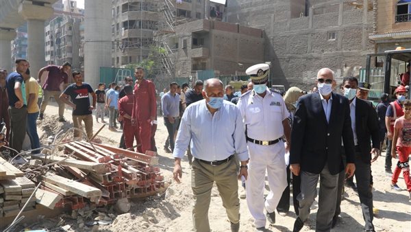 محافظ الجيزة خلال