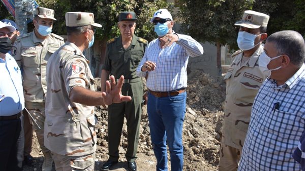 محافظ الدقهلية خلال