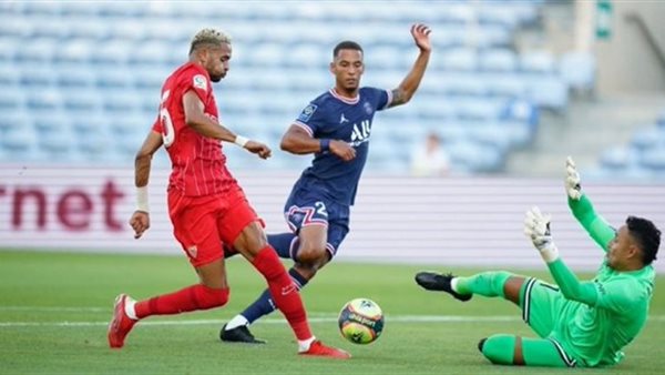 جانب من المباراة