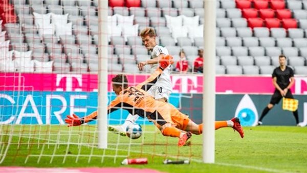 جانب من المباراة