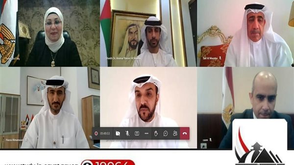 اللقاء بين المسئولين