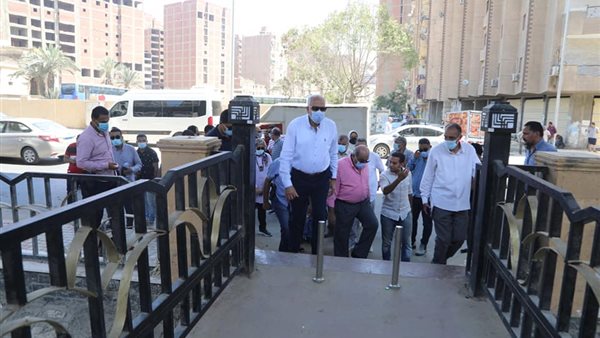 محافظ الجيزة خلال