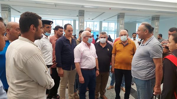 محافظ بورسعيد خلال