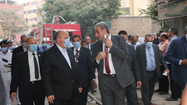 محافظ القاهرة ومدير