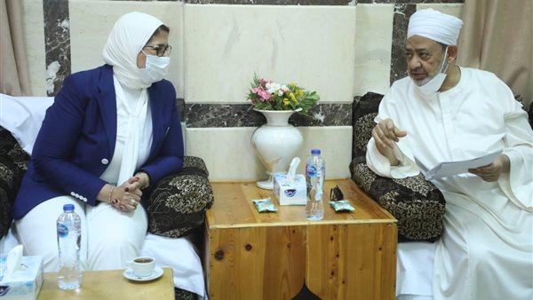 شيخ الأزهر ووزيرة