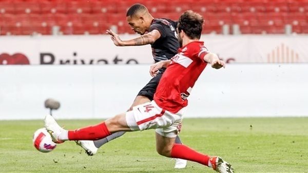 جانب من المباراة