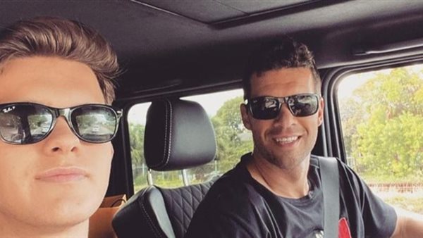 بالاك مع نجله 