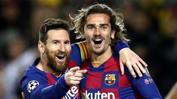 ميسي وجريزمان 