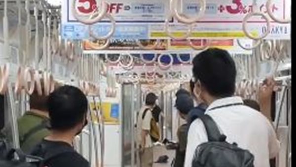 حادث طعن بالقطار