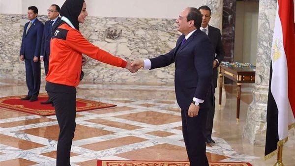 الرئيس السيسي وفريال