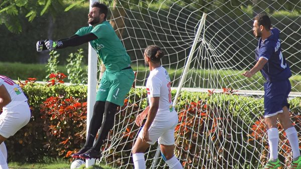 جانب من المباراة