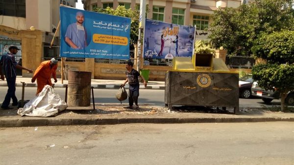 جانب من اعمال رفع