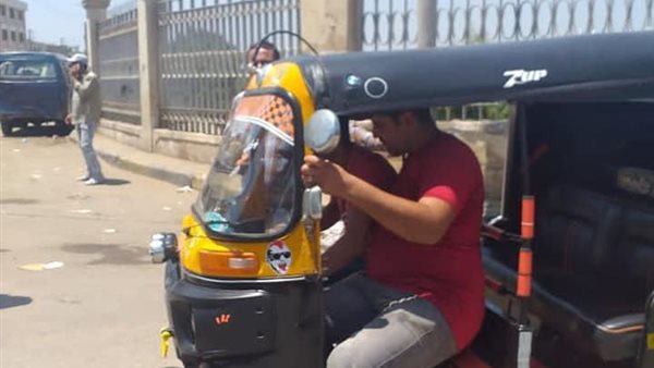 جانب من الحملة الأمنية