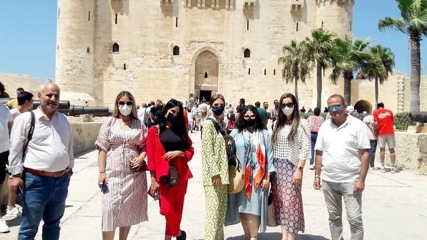 جانب من الزيارة 