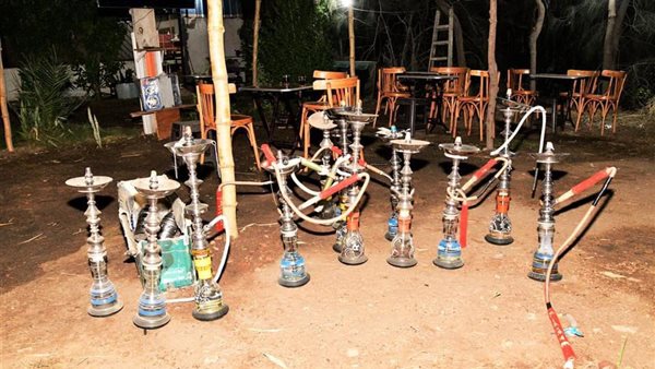 جانب من  المضبوطات