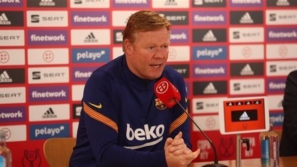 كومان مدرب برشلونة