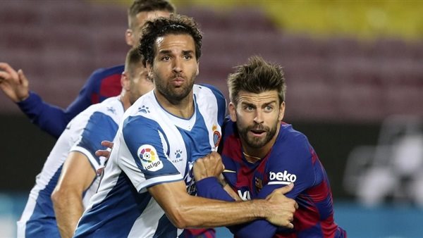 جانب من مباراة برشلونة