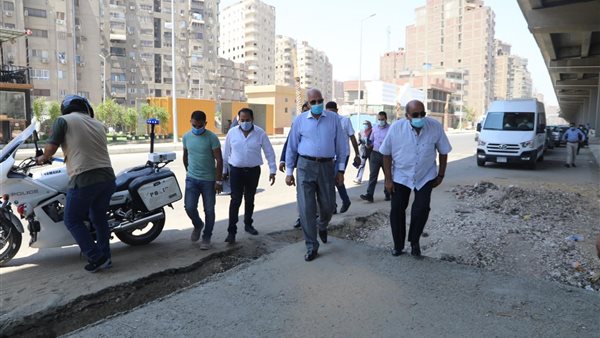 محافظ الجيزة خلال