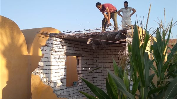 جانب من حملة الإزالة