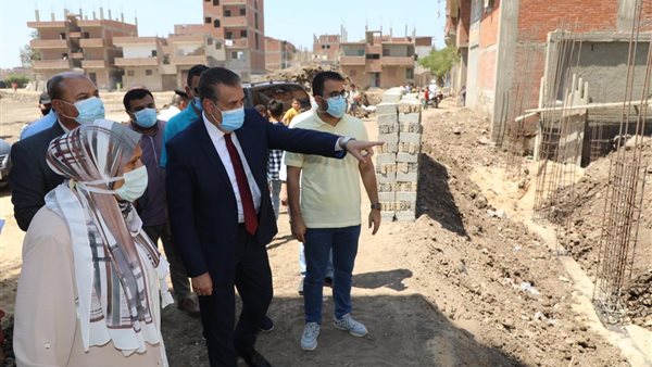 محافظ المنوفية يتابع