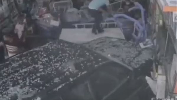 جانب من الحادثة 