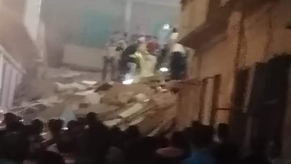 انهيار العقار بالبحيرة