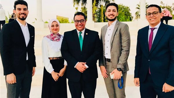 وفد جامعة الفيوم